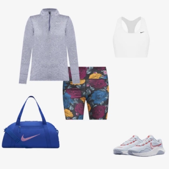 🆕 Nike One Icon Clash Women's 7" Mid-Rise Printed Training Shorts, Size Small - Picture 12 of 16